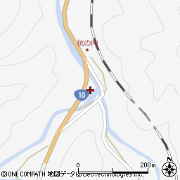 大分県佐伯市直川大字仁田原3031周辺の地図