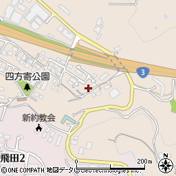 熊本県熊本市北区四方寄町323周辺の地図