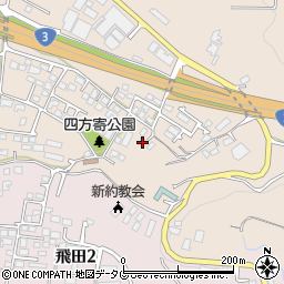 熊本県熊本市北区四方寄町454-1周辺の地図