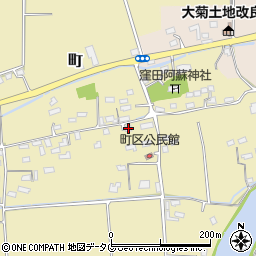 熊本県菊池郡大津町町275周辺の地図