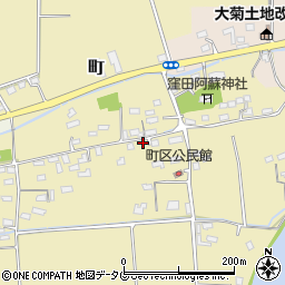 熊本県菊池郡大津町町283周辺の地図