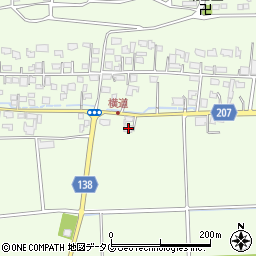 熊本県菊池郡菊陽町津久礼557-3周辺の地図