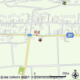 熊本県菊池郡菊陽町津久礼557周辺の地図