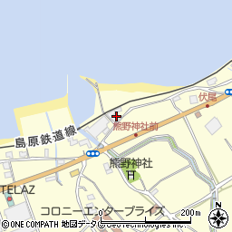 長崎県雲仙市瑞穂町古部甲1504周辺の地図