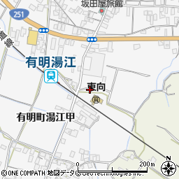 長崎県島原市有明町湯江甲416周辺の地図