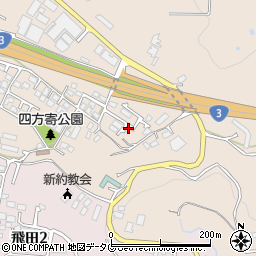 熊本県熊本市北区四方寄町323-1周辺の地図