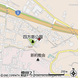 熊本県熊本市北区四方寄町453-3周辺の地図