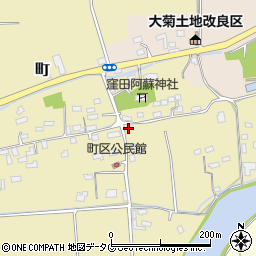 熊本県菊池郡大津町町265周辺の地図