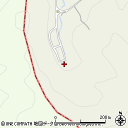 長崎県西彼杵郡時津町子々川郷304周辺の地図