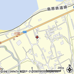 長崎県雲仙市瑞穂町古部甲549周辺の地図