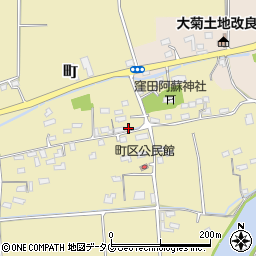 熊本県菊池郡大津町町362周辺の地図