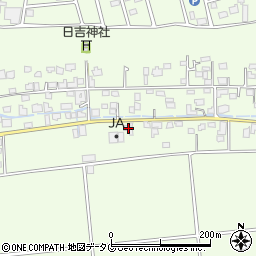 熊本県菊池郡菊陽町津久礼638周辺の地図