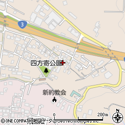 熊本県熊本市北区四方寄町454周辺の地図