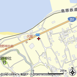 長崎県雲仙市瑞穂町古部甲1432周辺の地図