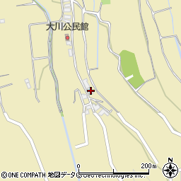 長崎県雲仙市瑞穂町伊福甲332周辺の地図