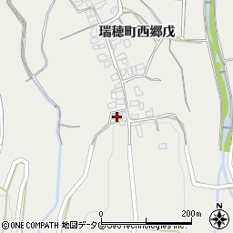 長崎県雲仙市瑞穂町西郷戊124周辺の地図