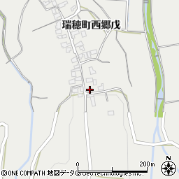 長崎県雲仙市瑞穂町西郷戊154周辺の地図
