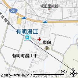 長崎県島原市有明町湯江甲430-3周辺の地図