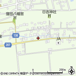 熊本県菊池郡菊陽町津久礼1831周辺の地図