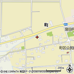 熊本県菊池郡大津町町338周辺の地図