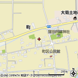 熊本県菊池郡大津町町359周辺の地図