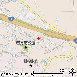 熊本県熊本市北区四方寄町412周辺の地図