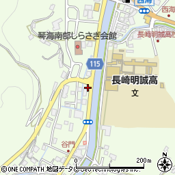 長崎県長崎市西海町1529周辺の地図