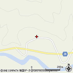 高知県宿毛市小筑紫町石原528周辺の地図
