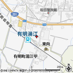 長崎県島原市有明町湯江甲436周辺の地図