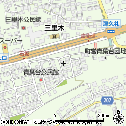 熊本県菊池郡菊陽町津久礼2307-8周辺の地図