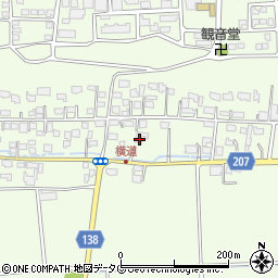 熊本県菊池郡菊陽町津久礼552周辺の地図