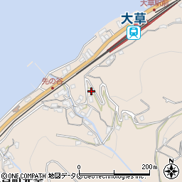 長崎県諫早市多良見町元釜156周辺の地図