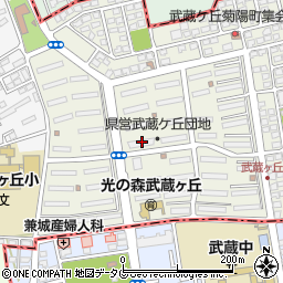 合カギセンター・マルイ　武蔵ヶ丘店周辺の地図