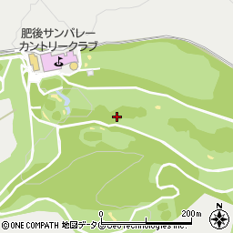 肥後サンバレーカントリークラブ周辺の地図