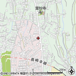 長崎県諫早市城見町50-26周辺の地図