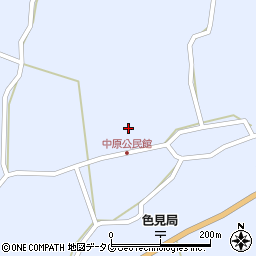 熊本県阿蘇郡高森町上色見1668周辺の地図