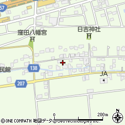 熊本県菊池郡菊陽町津久礼1841周辺の地図