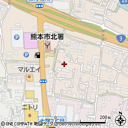 熊本県熊本市北区四方寄町512-5周辺の地図