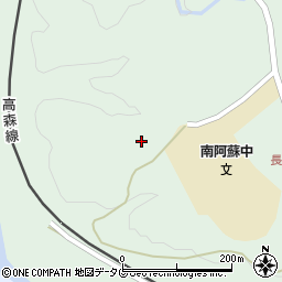 熊本県阿蘇郡南阿蘇村河陽3584周辺の地図