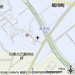 熊本県熊本市北区硯川町1458周辺の地図