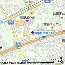 株式会社ホームリメイク熊本周辺の地図