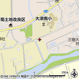 熊本県菊池郡大津町町243周辺の地図