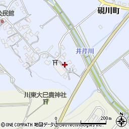 熊本県熊本市北区硯川町1457周辺の地図