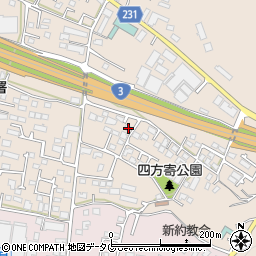 熊本県熊本市北区四方寄町446-1周辺の地図