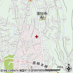 長崎県諫早市城見町50周辺の地図