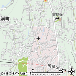 長崎県諫早市城見町52-3周辺の地図