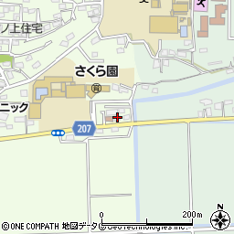 熊本県菊池郡菊陽町津久礼880周辺の地図