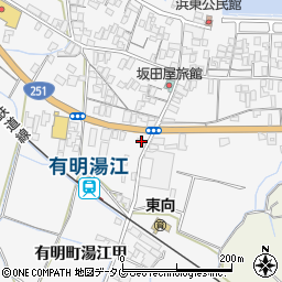 長崎県島原市有明町湯江甲431-1周辺の地図