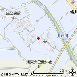 熊本県熊本市北区硯川町1432-2周辺の地図