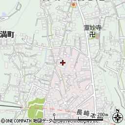 長崎県諫早市城見町52周辺の地図